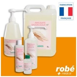 ANIOSAFE SAVON DOUX POMPE 1L